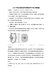 2025年河北省保定市高碑店市中考三模生物试卷（解析版）