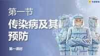 初中生物人教版（2024）八年级上册（2024）第四单元 人体生理与健康（二）第七章 健康地生活第一节 传染病及其预防说课课件ppt