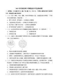 2025年河南省周口市鹿邑县中考生物试卷