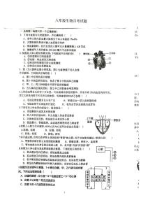 江苏省徐州市沛县汉源中学联盟学区2025-2026学年七年级上学期10月月考生物试题