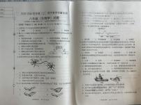 辽宁省营口市盖州市2025-2026学年上学期八年级生物学期中试卷（无答案）