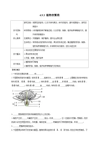 苏教版（2024）七年级下册（2024）植物的繁殖优秀学案