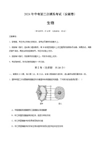 2024年中考生物（安徽）第二次模拟考试（含答案）