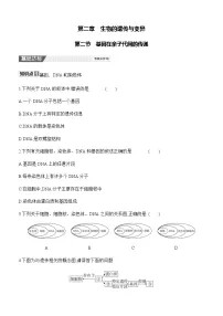 八年级下册（2024）第二节 基因在亲子代间的传递精品课时训练