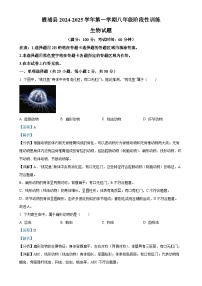 福建省宁德市霞浦县八年级上学期期中生物学试题（解析版）-A4