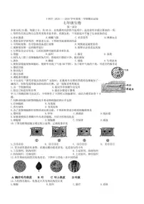 2025-2026学年北京市十四中七年级上学期期末生物_(无答案_)试卷
