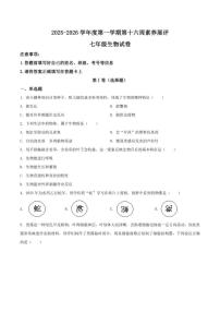 2025-2026学年广东省茂名市高州市四校联考七年级上学期12月月考生物试卷（有答案）