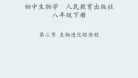 人教版（2024）八年级下册（2024）第六单元 生命的延续和发展第三章 生物的进化第二节 生物进化的历程说课课件ppt