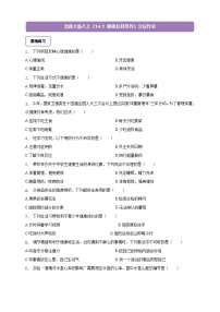 北师大版（2024）八年级上册（2024）健康及其条件精品课时作业