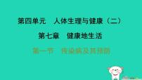 生物八年级上册（2024）第一节 传染病及其预防习题课件ppt