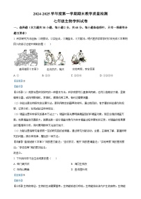 广东省潮州市潮安区七年级上学期期末生物试题（解析版）-A4