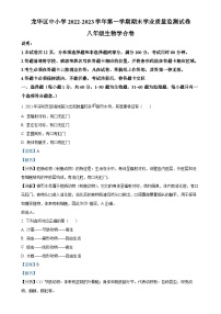 广东省深圳市龙华区2022-2023学年八年级上学期期末生物试题（解析版）-A4