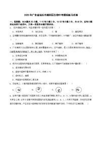 2025年广东省汕头市潮阳区生物中考模拟练习试卷（含解析）
