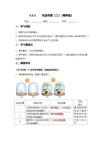 初中生物人教版（2024）七年级下册（2024）光合作用第2课时学案