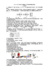 2025-2026学年内蒙古自治区赤峰市松山区八年级上学期期末考试生物试题（含答案）