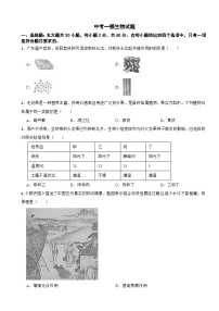 广东省汕头市潮阳区2026年中考一模生物试题附答案