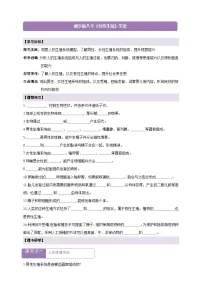 初中生物冀少版（2024）八年级下册（2024）第一节 有性生殖精品导学案