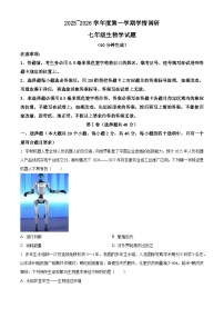 山东滨州市邹平市2025-2026学年度第一学期期末学情调研七年级生物试题（试卷+解析）