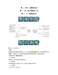初中生物人教版（2024）七年级下册（2024）植株的生长优质学案