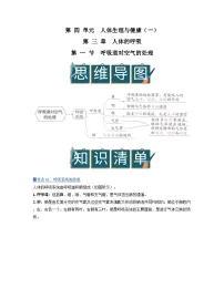 人教版（2024）七年级下册（2024）呼吸道对空气的处理优质导学案