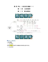 生物七年级下册（2024）消化和吸收优秀学案