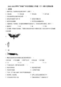 广东省广州市花都区2022-2023学年八年级下学期期中生物试题（含答案）
