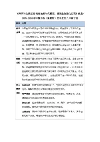 冀少版（2024）八年级下册（2024）跨学科实践活动 制作地质年代模型，感受生物进化历程教案
