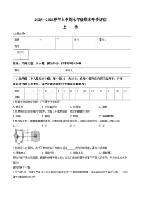 山西省朔州市部分学校2025_2026学年七年级上学期1月期末生物试题(文字版含答案)