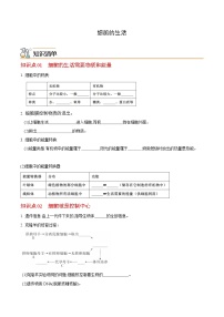 七年级上学期生物考点突然与提分——细胞的生活练习题（含答案）