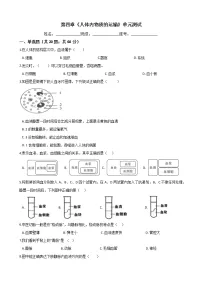 初中生物第四章 人体内物质的运输综合与测试单元测试精练