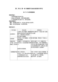 初中生物人教版 (新课标)七年级上册第一节 练习使用显微镜导学案及答案