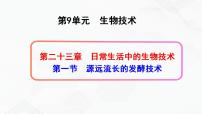 2021学年第一节 源远流长的发酵技术精品课件ppt