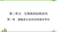 2021年生物中考人教版复习课件：第2单元 第1章 细胞是生命活动的基本单位