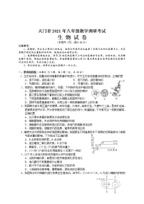 湖北省天门市2020-2021学年八年级下学期教学调研考试生物试题（word版  含答案）