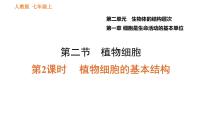 2020-2021学年第二单元 生物体的结构层次综合与测试习题ppt课件