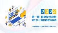初中信息技术人教2021版（内蒙）七年级上册第5节 计算机的软件系统完美版ppt课件