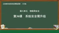 信息技术人教版（2024）第30课 系统安全需升级完整版ppt课件