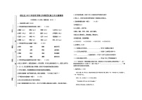 贵州省铜仁市德江县2019-2020学年七年级上学期语文第三单元测试（无答案）