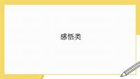 专题18 感悟类   课件+教案