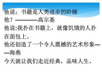 人教部编版九年级下册4 海燕背景图ppt课件