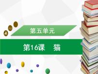 初中语文人教部编版七年级上册16 猫习题课件ppt