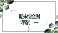 初中语文七年级下册期末综合测评卷( 一 )课件（共60张PPT）