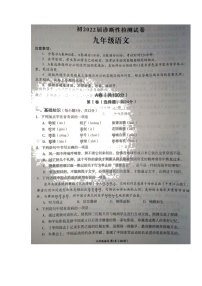 2022年四川省成都市成华区中考一模语文试题