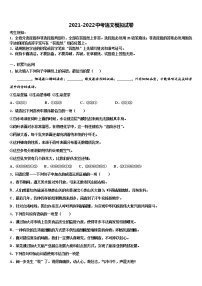 2021-2022学年新疆伊宁市第七中学重点达标名校中考联考语文试卷含解析