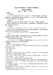 2022年中考语文一轮复习专项讲义与练习-名著《钢铁是怎么炼成的》