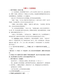 专题03 名著阅读-2021-2022学年七年级语文下学期期末专项复习（部编版）