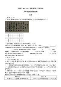 山西省大同市2021-2022学年八年级下学期期末语文试题(word版含答案)