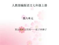 人教部编版七年级上册蚊子和狮子教学ppt课件
