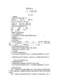 初中语文人教部编版八年级上册14 白杨礼赞学案