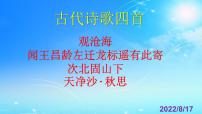 人教部编版七年级上册观沧海集体备课ppt课件